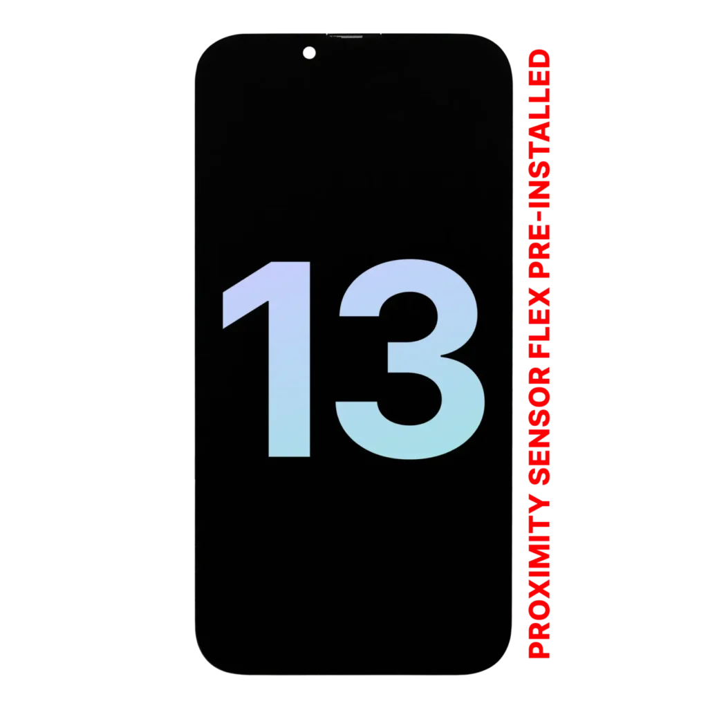 OLED Assembly With Proximity Sensor Flex Pre-Installed For iPhone 13 (Service Pack)