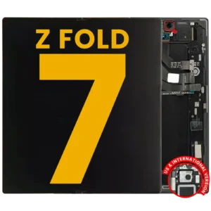 Inner OLED Assembly With Frame For Samsung Galaxy Z Fold 7 5G (US & International) (Refurbished) (Jet Black)
