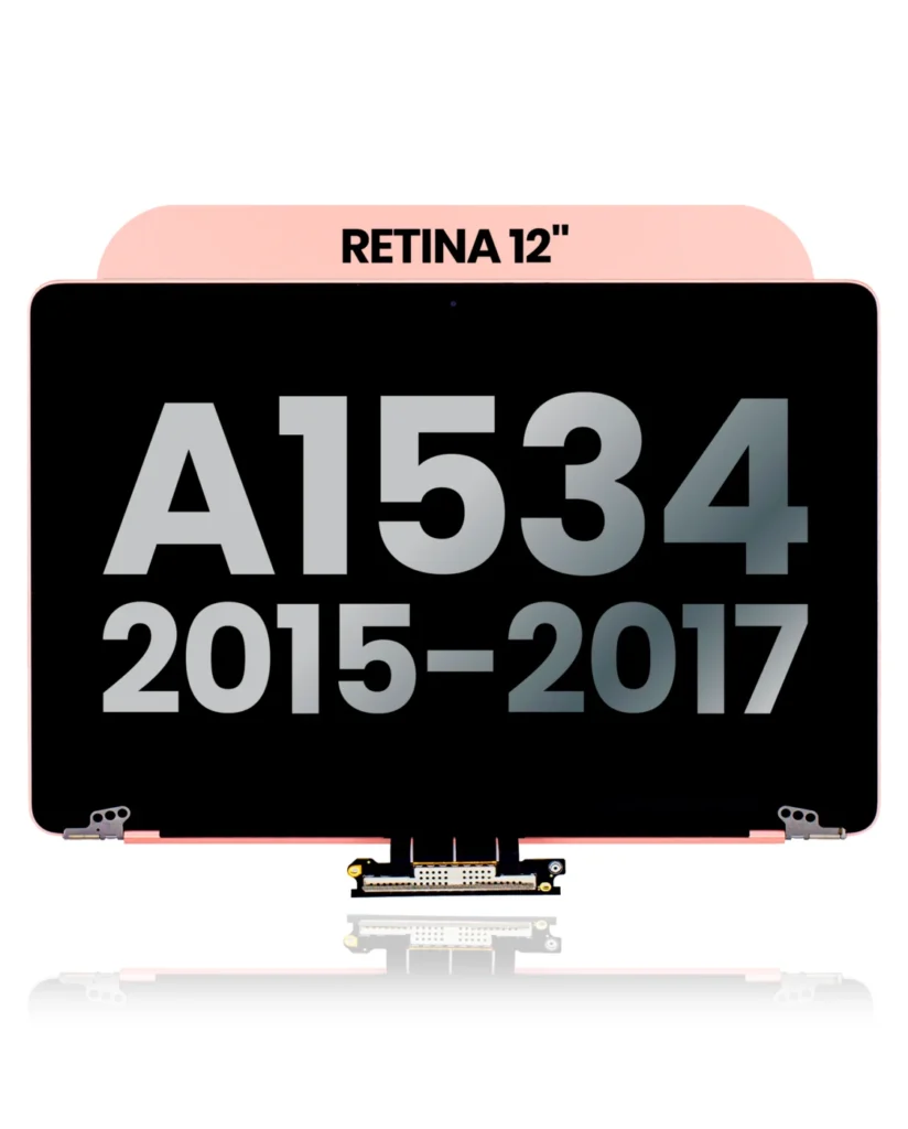 Complete LCD Display Assembly For MacBook 12" A1534 (2015-2017) (Used OEM Pull: Grade A) (Rose Gold)