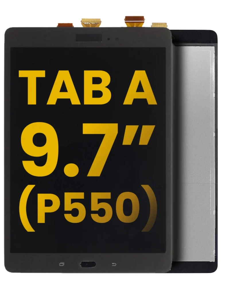 LCD Assembly Without Frame For Samsung Galaxy Tab A 9.7" (P550) (Refurbished) (Black)