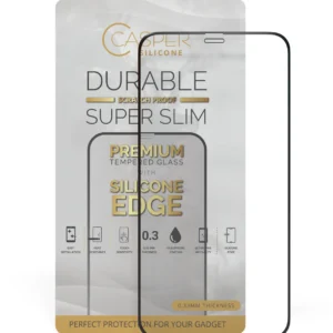 Casper Silicone Tempered Glass For iPhone XR / 11 (Retail Pack) (Clear)