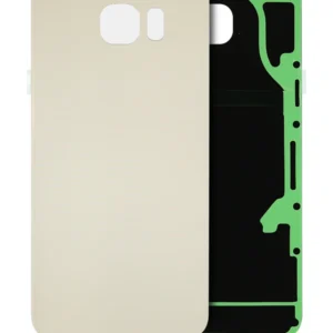 Back Cover Glass For Samsung Galaxy S6 Edge Plus (No Logo) (Aftermarket Plus) (Gold Platinum)