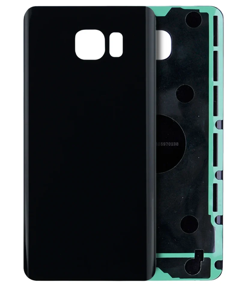 Back Cover Glass For Samsung Galaxy Note 5 (No Logo) (Aftermarket Plus) (Black Sapphire)