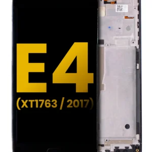 LCD Assembly With Frame For Motorola Moto E4 (XT1763 / 2017) (South America Version) (Refurbished) (Black)