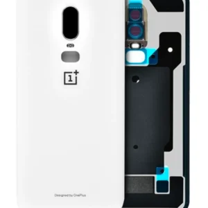 Back cover Glass For OnePlus 6 (A6000 / A6003) (Genuine OEM) (Silk White)