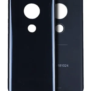 Back cover Glass For Motorola Moto G7 (XT1962 / 2019) (Ceramic Black)