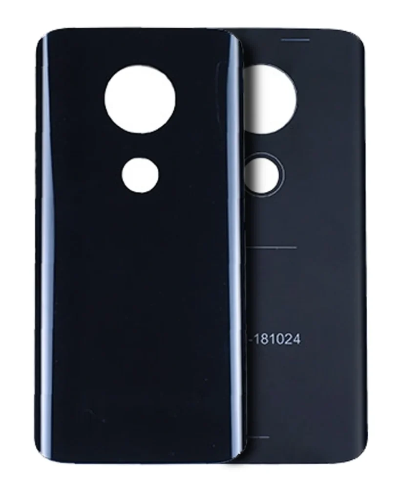 Back cover Glass For Motorola Moto G7 (XT1962 / 2019) (Ceramic Black)