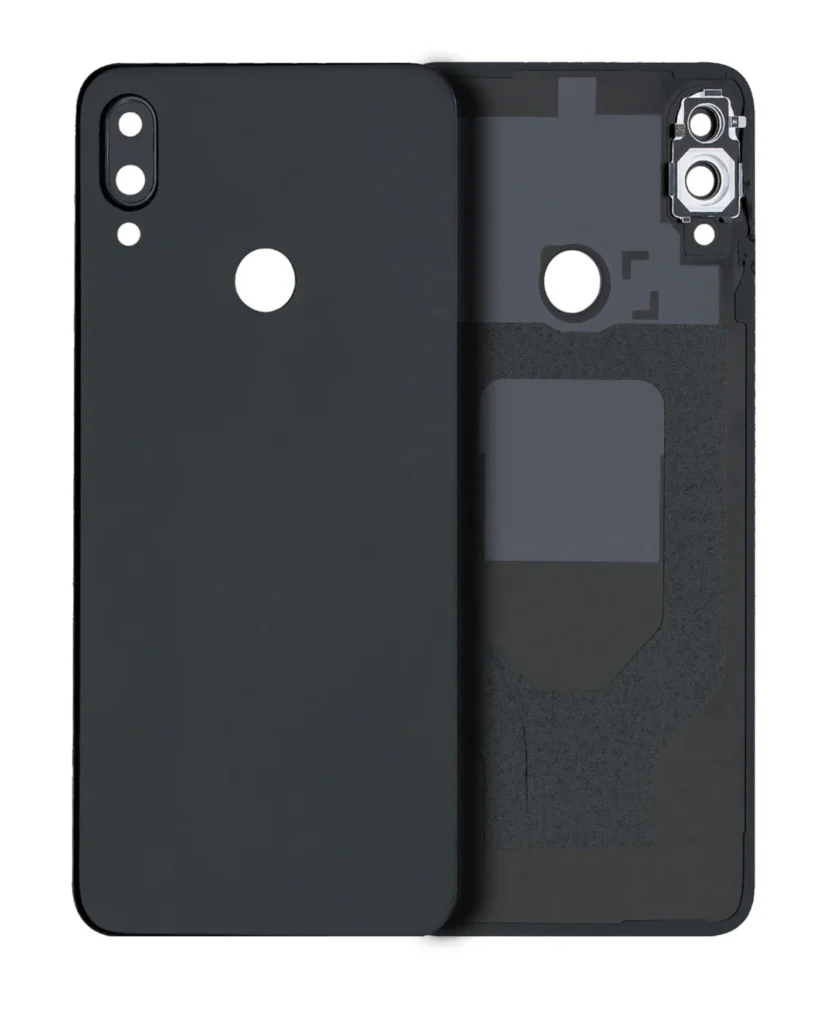 Back cover Glass With Camera Lens For Xiaomi Redmi Note 7 (Black)