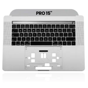 Top Case with Keyboard (ISO UK) For MacBook Pro 15" A1990 (2018-2019) (OEM New) (Space Gray)