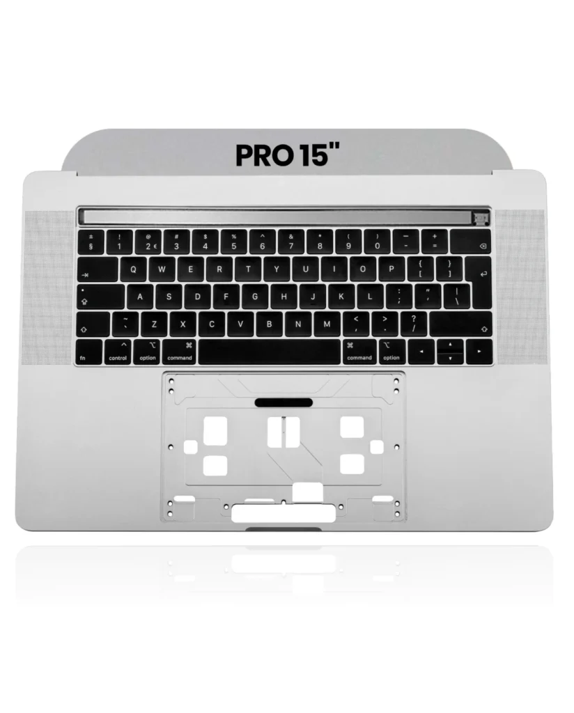 Top Case with Keyboard (ISO UK) For MacBook Pro 15" A1990 (2018-2019) (OEM New) (Space Gray)