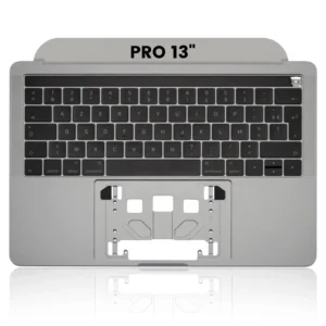 Top Case with Keyboard (ISO French) For MacBook Pro 13" A1706 (2016-2017) (Space Gray)