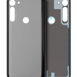 Back cover Glass For Motorola Moto G8 Power (XT2041-1 / XT2041-3 / 2020) (Smoke Black)