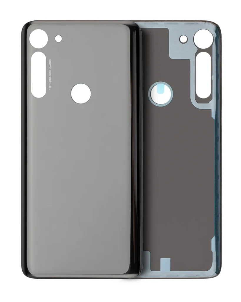 Back cover Glass For Motorola Moto G8 Power (XT2041-1 / XT2041-3 / 2020) (Smoke Black)