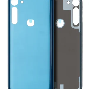 Back cover Glass For Motorola Moto G8 Power (XT2041-1 / XT2041-3 / 2020) (Capri Blue)