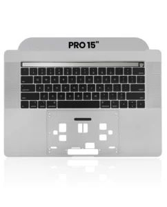 Top Case with Keyboard (ANSI US) For MacBook Pro 15" A1990 (2018-2019) (Used OEM Pull: Grade A) (Space Gray)