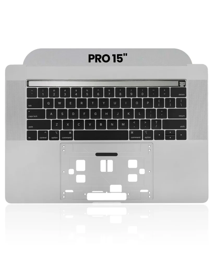 Top Case with Keyboard (ANSI US) For MacBook Pro 15" A1990 (2018-2019) (Used OEM Pull: Grade A) (Space Gray)