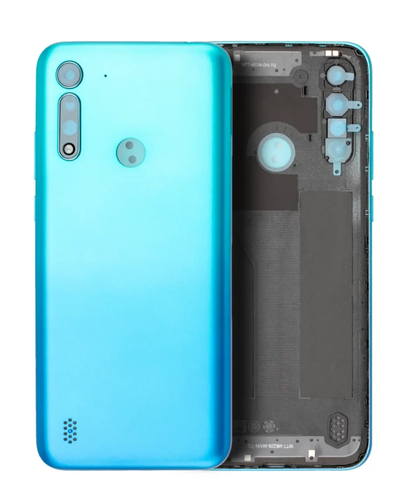 Back cover Glass For Motorola Moto G8 Power Lite (XT2055 / 2020) (Arctic Blue)