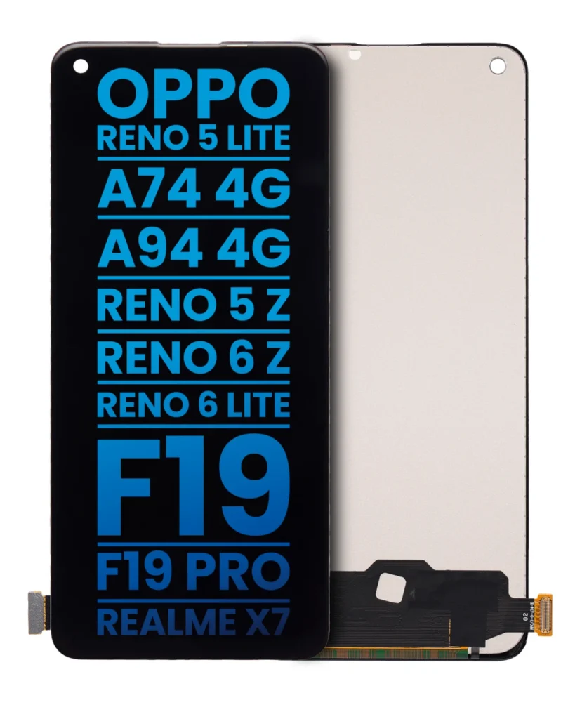LCD Assembly Without Frame For OPPO Reno 5 Lite / A74 4G / A94 4G / Reno 5 Z / Reno 6 Z / Reno 6 Lite / F19 / F19 Pro / F19S / Realme X7 / Realme 8 / Realme 8 Pro (Aftermarket: Incell) (All Colors)