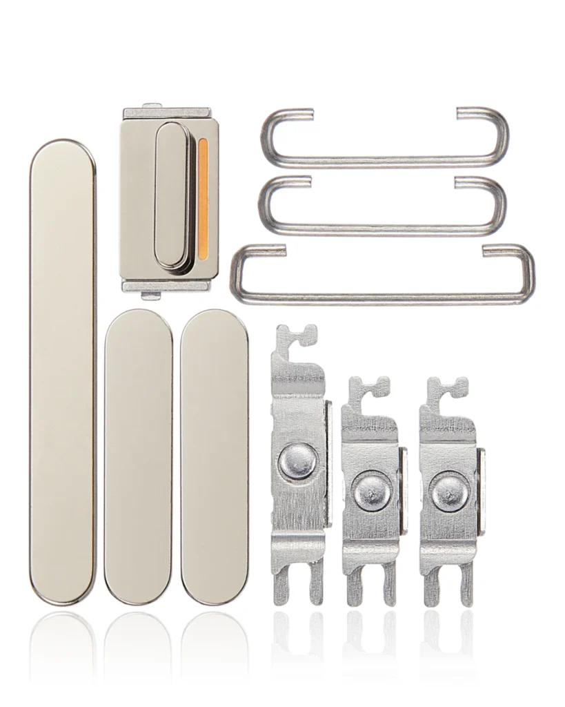 Hard Buttons (Power / Volume / Switch) For iPhone 14 Pro / 14 Pro Max (Gold)