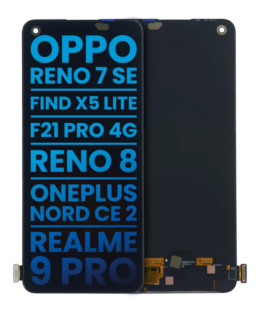 LCD Assembly Without Frame For OPPO Reno 7 SE / Find X5 Lite / F21 Pro 4G / Reno 8 / Oneplus Nord CE 2 / Realme 9 Pro (Aftermarket: Incell) (All Colors)