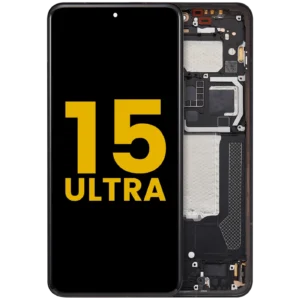 OLED Assembly With Frame For Xiaomi 15 Ultra (Refurbished) (Black)