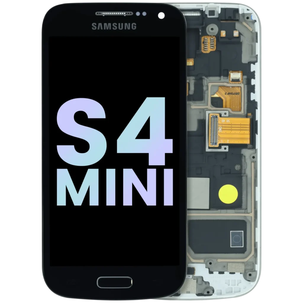 OLED Assembly With Frame For Samsung Galaxy S4 mini (Service Pack) (Black)