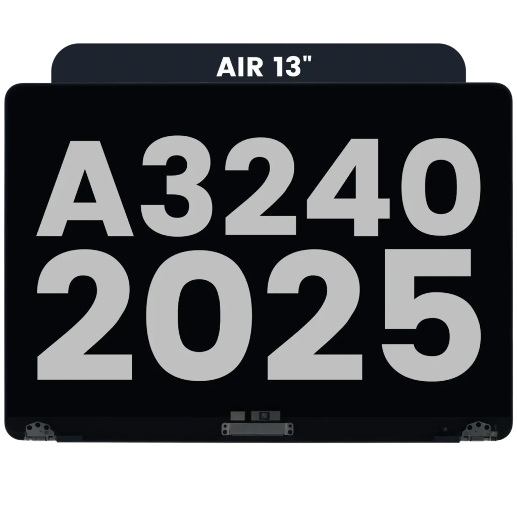 Complete LCD Display Assembly For MacBook Air 13" A3240 (2025) (Used OEM Pull: Grade B) (Midnight)