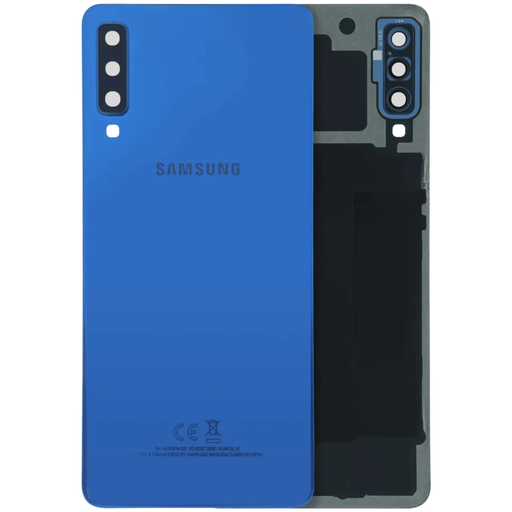 Back Cover With Camera Lens For Samsung Galaxy A7 (A750 / 2018) (Service Pack) (Blue)