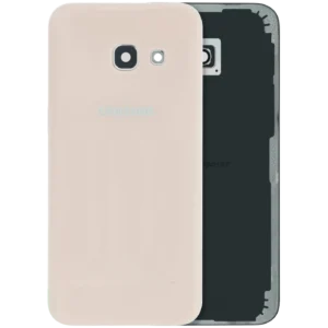 Back Cover Glass With Camera Lens For Samsung Galaxy A3 (A320 / 2017) (Service Pack) (Pink)