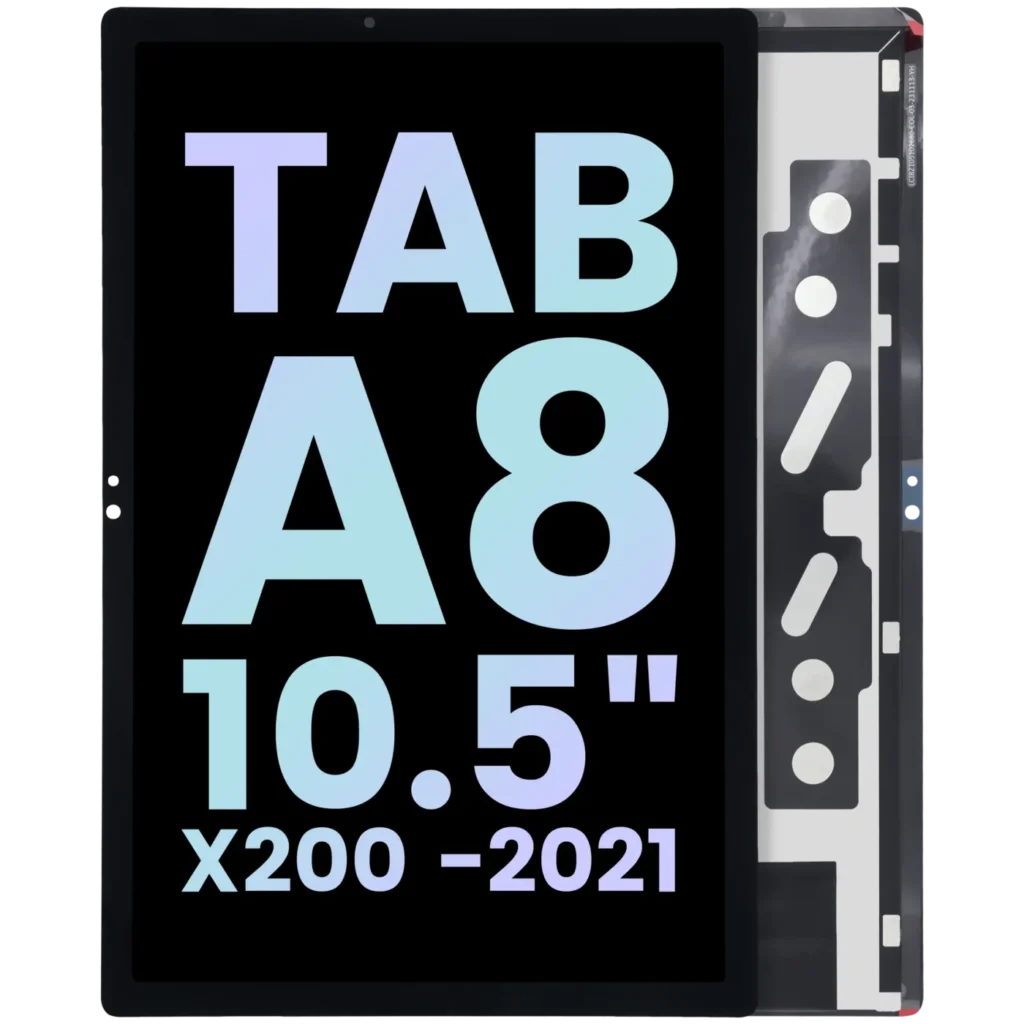 LCD Assembly Without Frame Compatible For Samsung Galaxy Tab A8 (X200) (Service Pack) (Black)