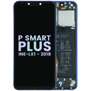 OLED Assembly With Frame For Huawei P Smart Plus (INE-LX1 / 2018) (Huawei Genuine) (Purple)