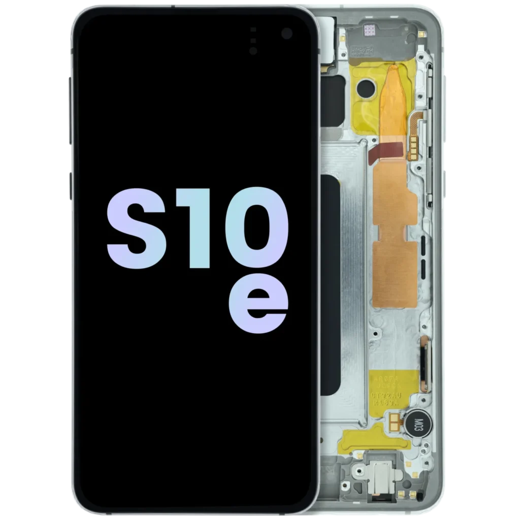 OLED Assembly With Frame For Samsung Galaxy S10E (Service Pack) (Silver)