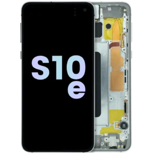 OLED Assembly With Frame For Samsung Galaxy S10E (Service Pack) (Silver)