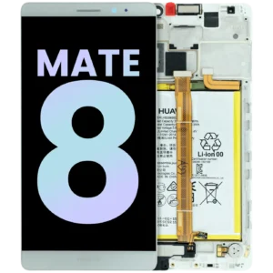 LCD Assembly With Frame For Huawei Mate 8 NXT-L09 (Huawei Genuine) (White)