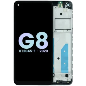 LCD Assembly With Frame For Motorola Moto G8 XT2045 (Genuine OEM) (All colors)