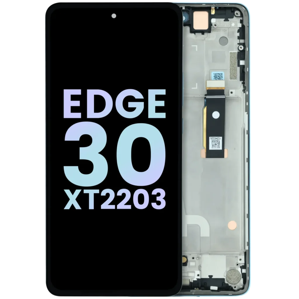 OLED Assembly With Frame For Motorola Edge 30 XT2203 (Genuine OEM) (Green)