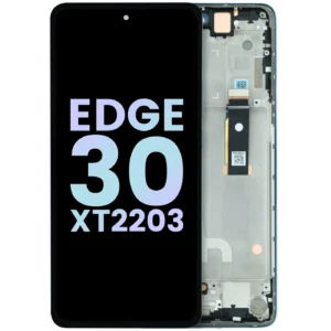 OLED Assembly With Frame For Motorola Edge 30 XT2203 (Genuine OEM) (Green)
