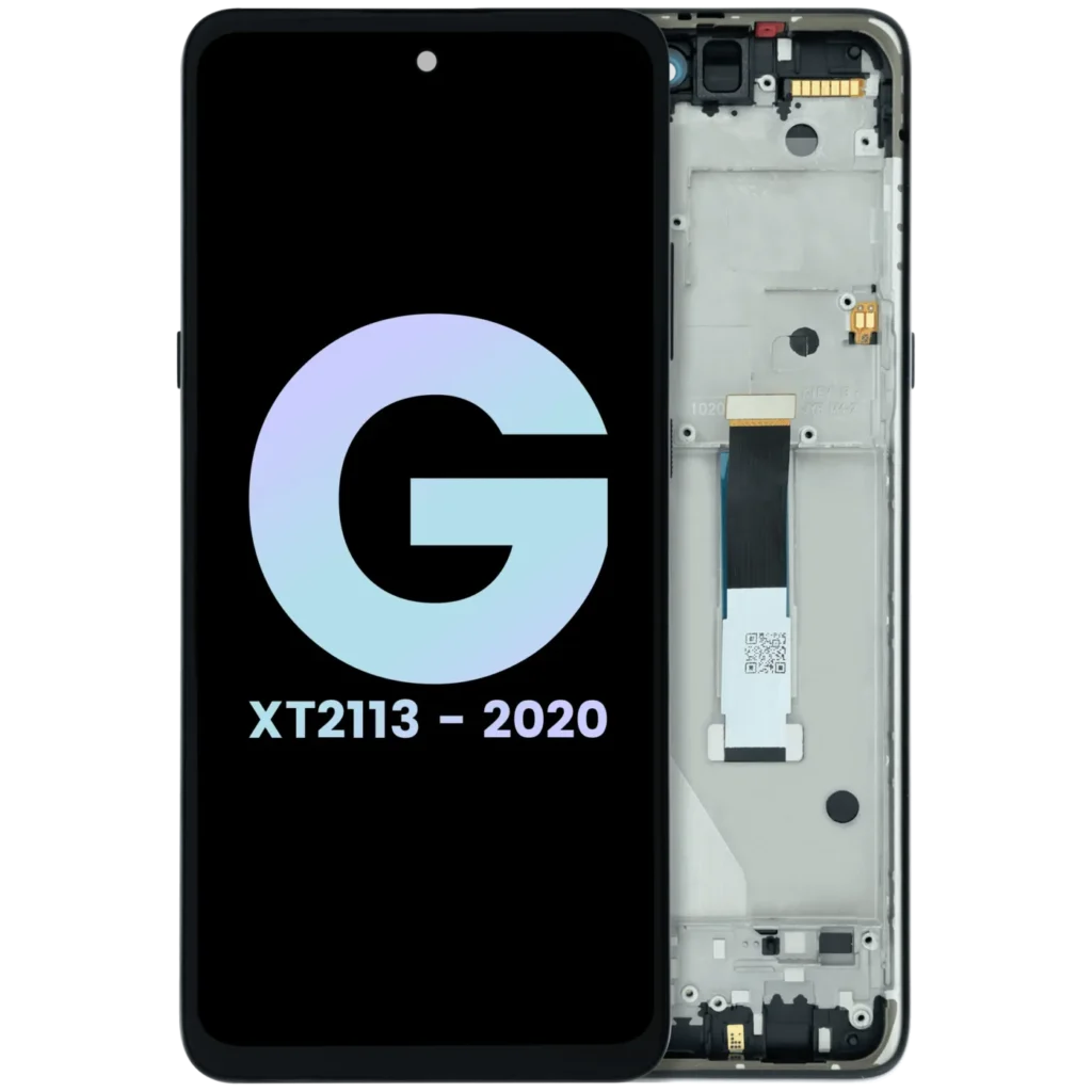 LCD Assembly With Frame For Motorola Moto G 5G XT2113 (Genuine OEM) (Gray)