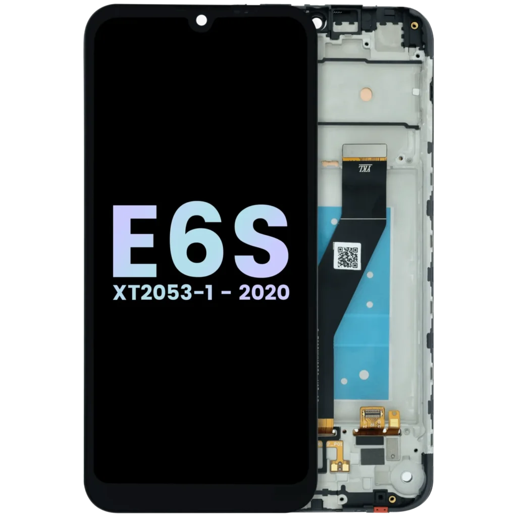 LCD Assembly With Frame For Motorola Moto E6s XT2053 (Genuine OEM) (All colors)