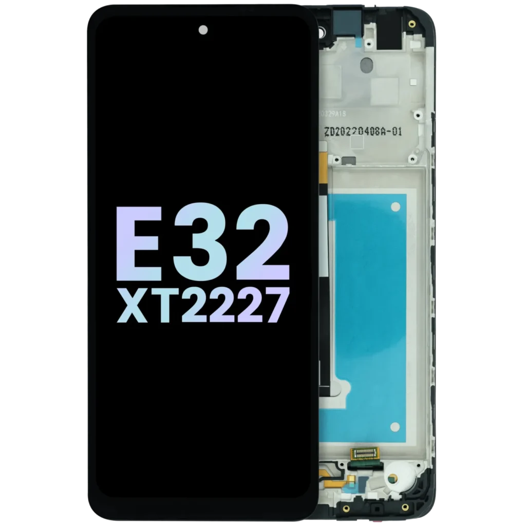 LCD Assembly With Frame For Motorola Moto E32 XT2227 (Genuine OEM) (All colors)