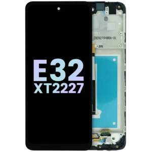 LCD Assembly With Frame For Motorola Moto E32 XT2227 (Genuine OEM) (All colors)