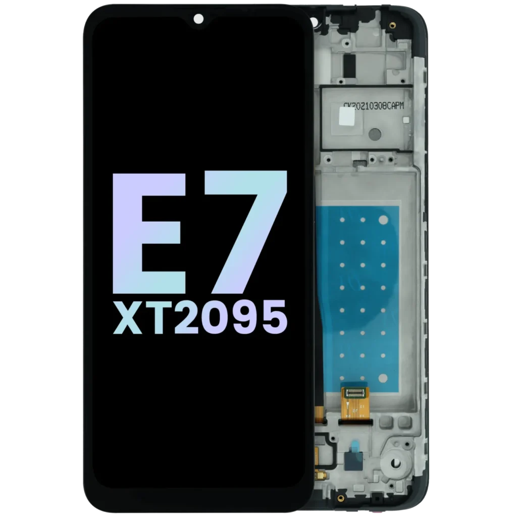 LCD Assembly With Frame For Motorola Moto E7 XT2095 (Genuine OEM) (All Colors)