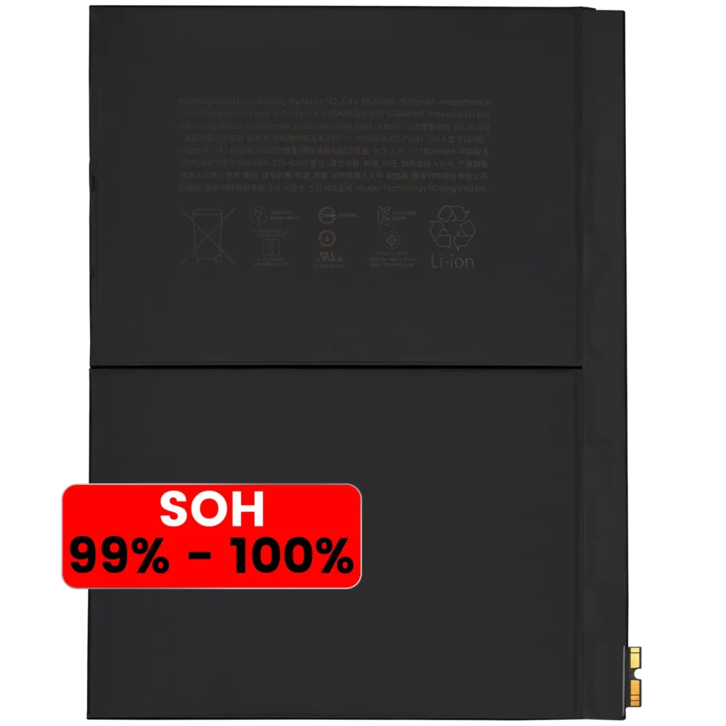 Replacement Battery For iPad Air 4 (2020) / iPad Air 5 (2022) / iPad 10 (2022) / iPad 11 (2025) / iPad Air 11" (2024) / iPad Air 11" (2025) / iPad Air 11" (2026) (Used OEM Pull: Grade A / SOH 99% to 100%)