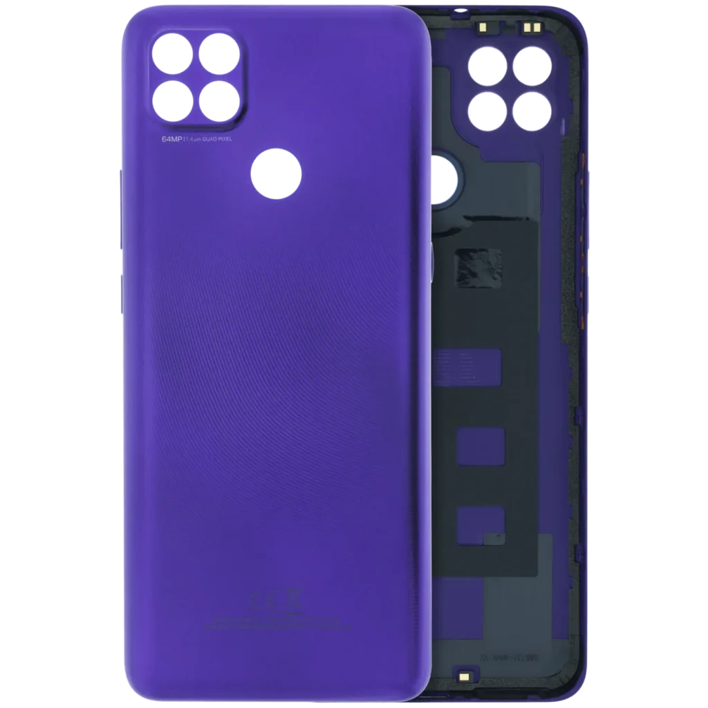 Back cover Glass For Motorola Moto G9 Power (XT2091 / 2020) (Genuine OEM) (Electric Violet)