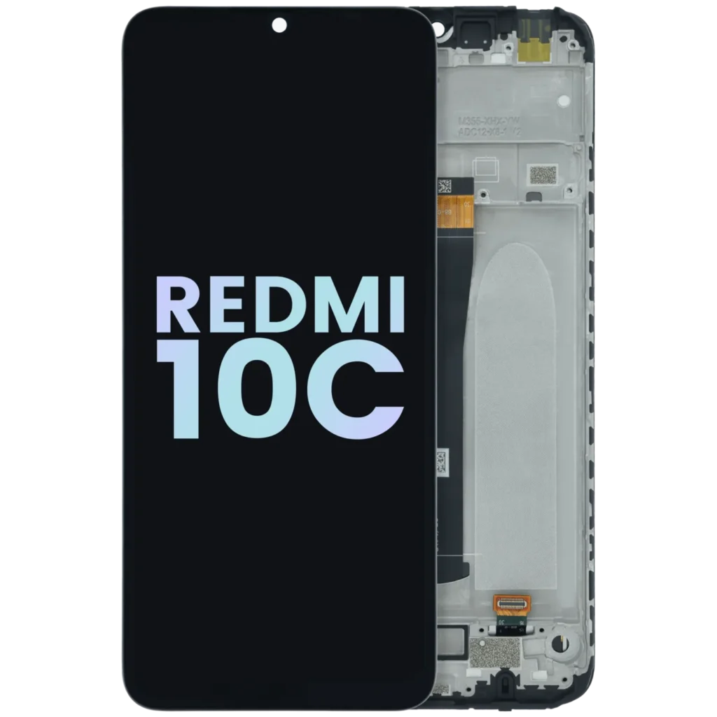 LCD Assembly With Frame For Xiaomi Redmi 10C (Genuine OEM) (All Color)