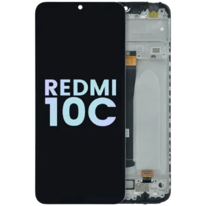 LCD Assembly With Frame For Xiaomi Redmi 10C (Genuine OEM) (All Color)