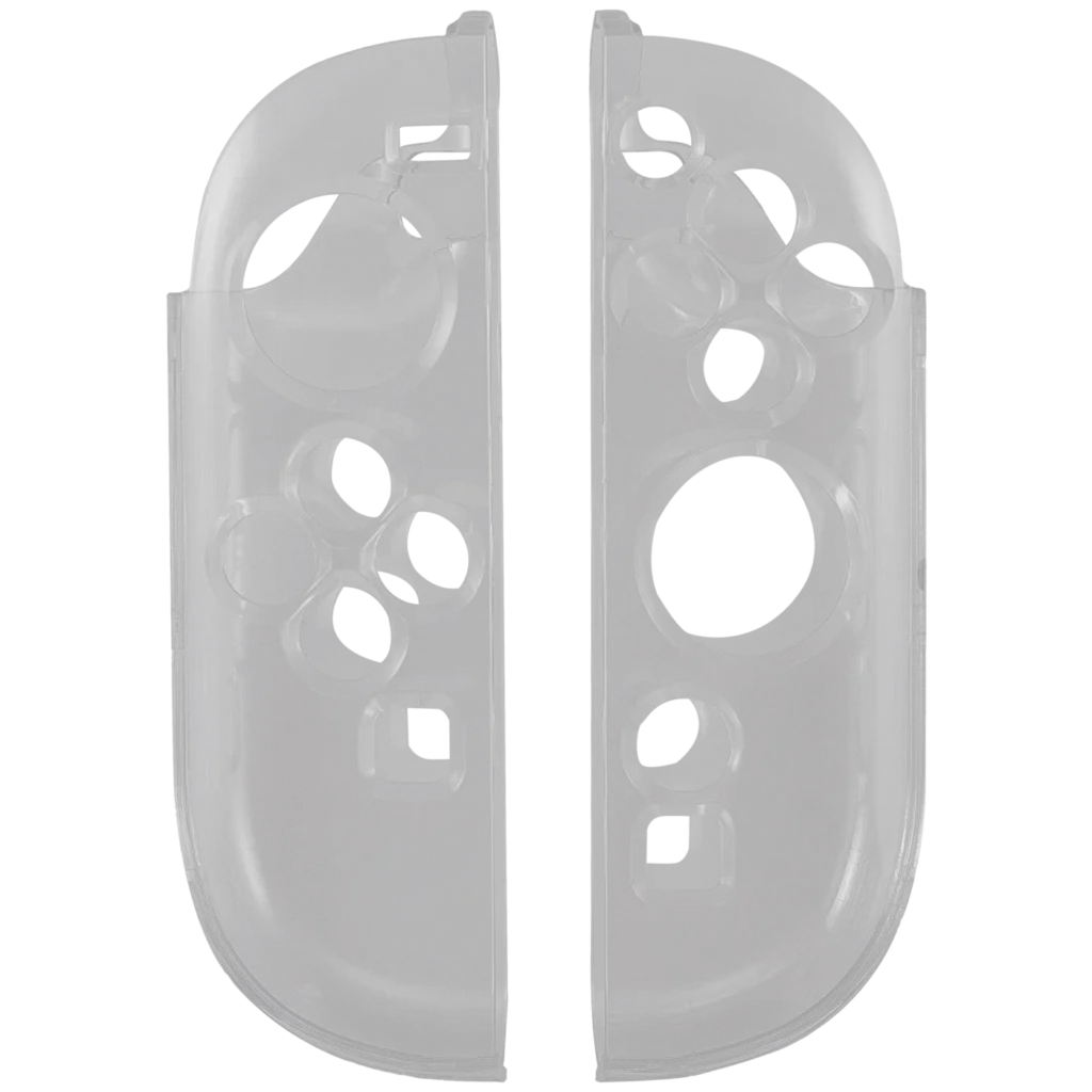 Protective Case With Grip For Nintendo Switch 2 (Clear) (2 piece set)