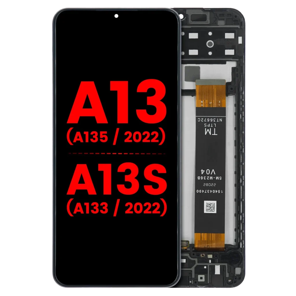 LCD Assembly With Frame For Samsung Galaxy A13 4G (A135 / 2022) / A13s (A137 / 2022) (Aftermarket Plus) (All Colors)