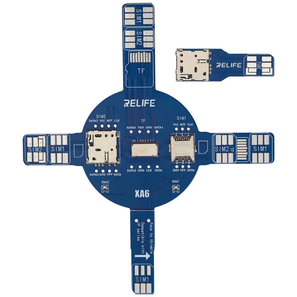 XA6 Dual SIM Card Signal Test Board (Relife)