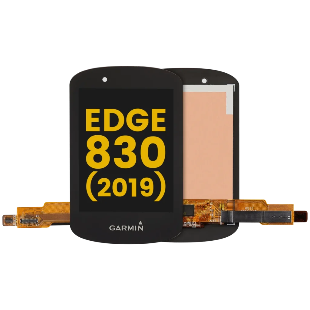 LCD Assembly Without Frame For Garmin Edge 830 (2019) (Premium) (Black)